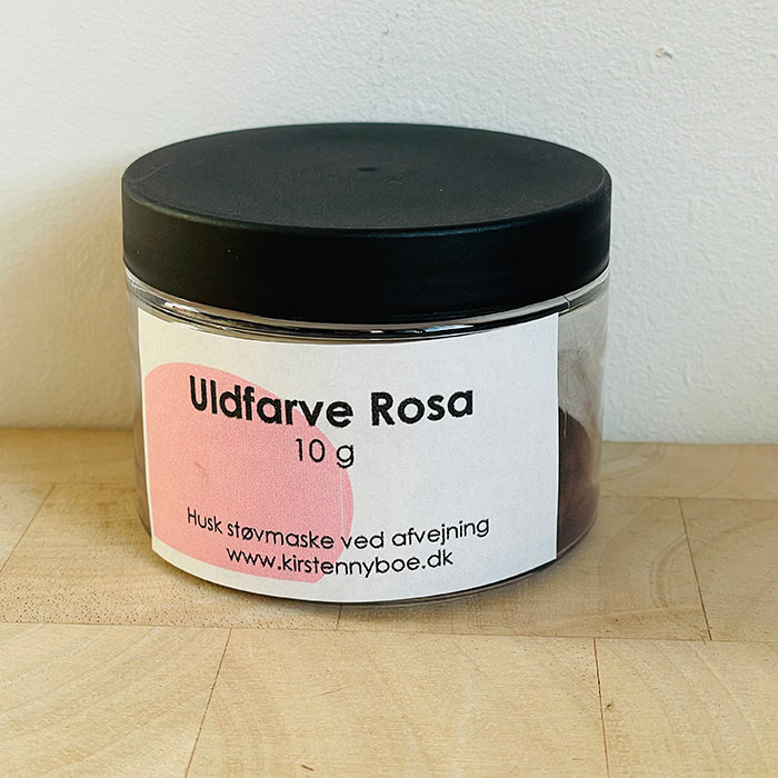 rosa-lanasyn-uldfarve Rosa lanasyn uldfarve i dåse